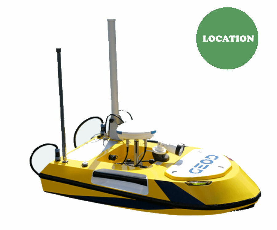 Location Bathydrone cadden USV 100
